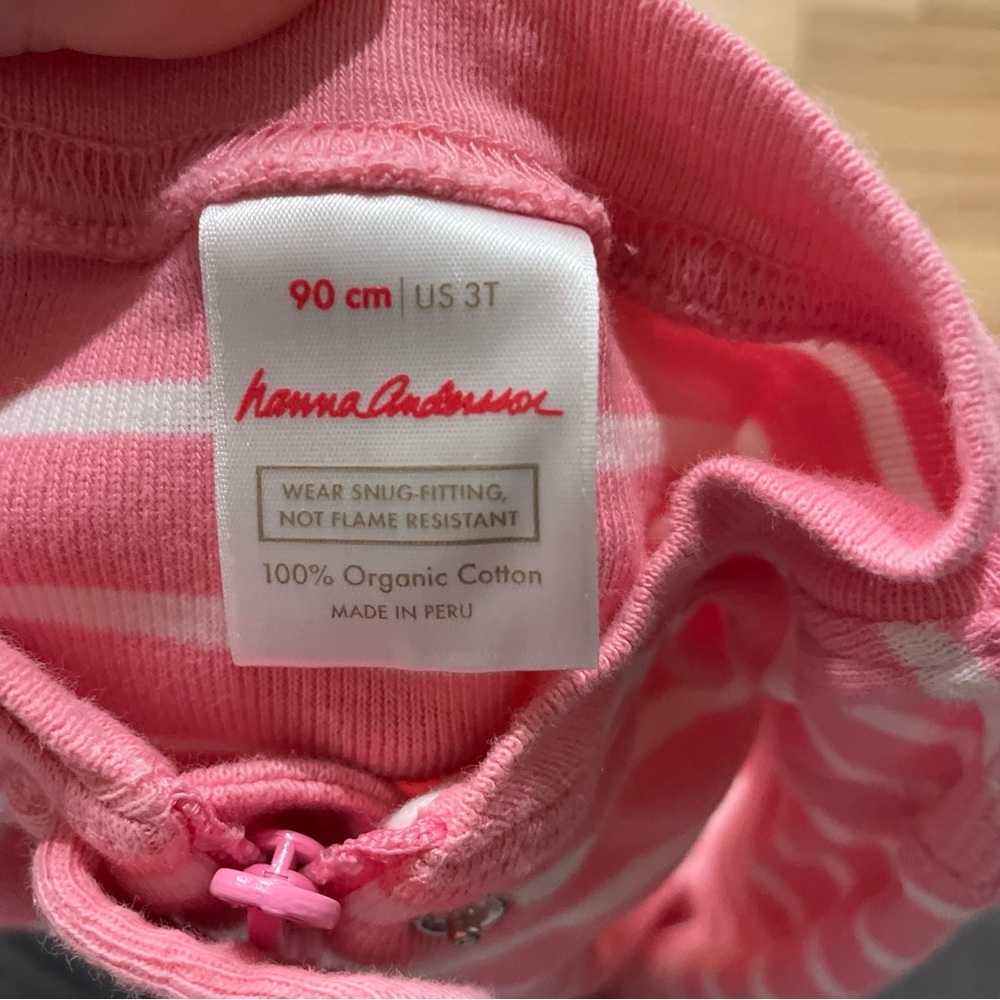 Hanna Andersson Full Zip Pajamas - Picture 2 of 3